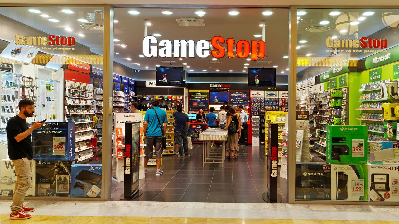 Game Stop store front, client of Instore Excellence